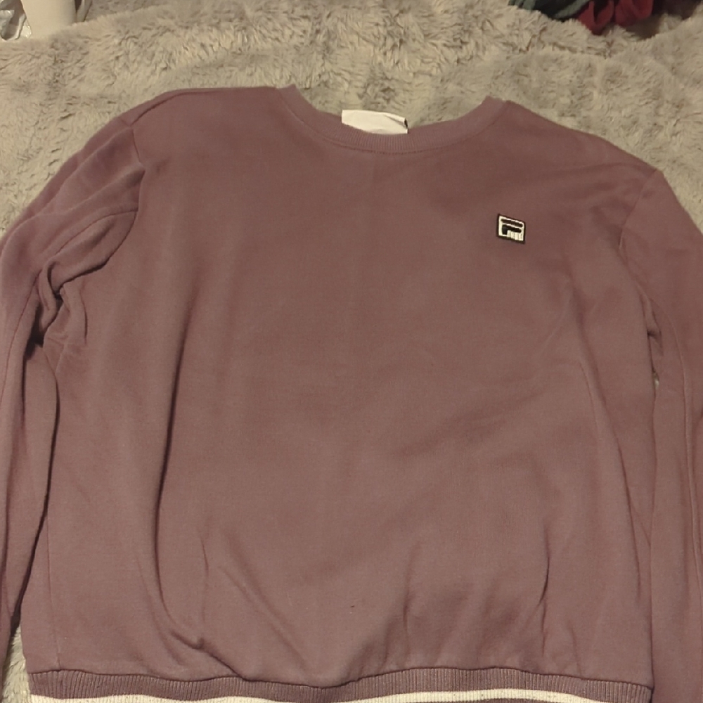 Fila Lavender Crewneck Sweatshirt